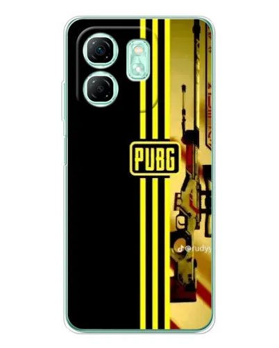 Чехол для Infinix Smart 9 с картинкой «PUBG — камуфляжный шлем»
