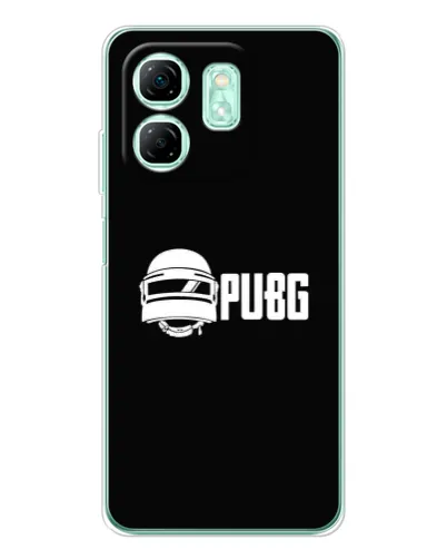 Чехол для Infinix Smart 9 с картинкой «PUBG — классический лого»