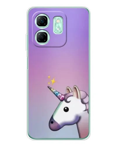 Чехол для Infinix Smart 9 с картинкой «Единорог градиент»