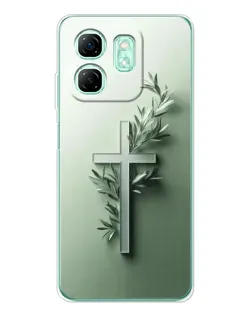 Чехол для Infinix Smart 9 с картинкой «Оливковая ветвь»