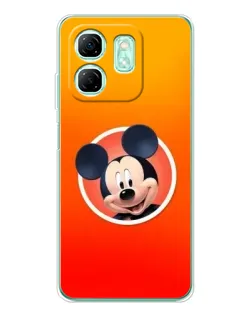 Чехол для Infinix Smart 9 с картинкой «Mickey в круге»