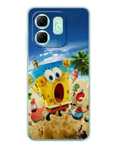 Чехол для Infinix Smart 9 с картинкой «Развлечения на пляже»