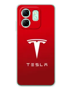 Чехол для Infinix Smart 9 с картинкой «Tesla Red Classic» Чехол для Infinix Smart 9 с картинкой «Tesla Red Classic»