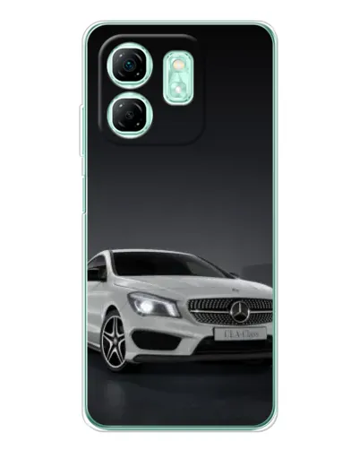 Чехол для Infinix Smart 9 с картинкой «Mercedes AMG GT Silver» Чехол для Infinix Smart 9 с картинкой «Mercedes AMG GT Silver»