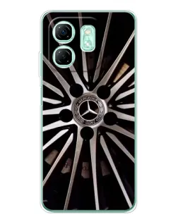 Чехол для Infinix Smart 9 с картинкой «Диск Mercedes»