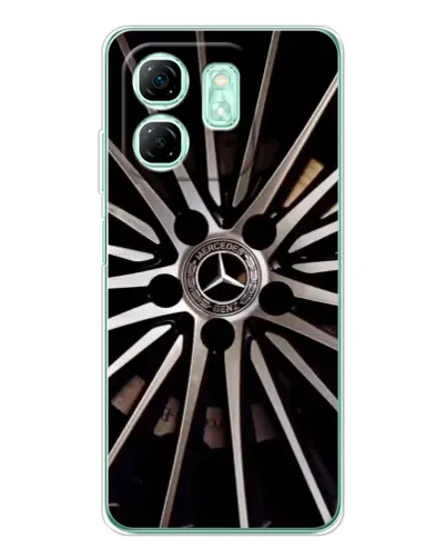 Чехол для Infinix Smart 9 с картинкой «Диск Mercedes» Чехол для Infinix Smart 9 с картинкой «Диск Mercedes»