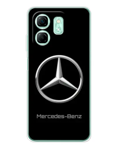 Чехол для Infinix Smart 9 с картинкой «Mercedes Silver Logo» Чехол для Infinix Smart 9 с картинкой «Mercedes Silver Logo»