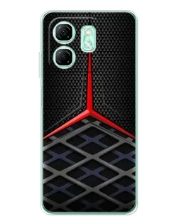 Чехол для Infinix Smart 9 с картинкой «Mercedes Carbon Grid»