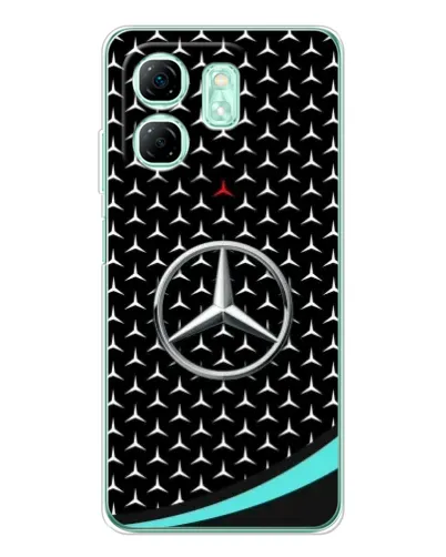 Чехол для Infinix Smart 9 с картинкой «Mercedes — бирюзовый акцент» Чехол для Infinix Smart 9 с картинкой «Mercedes — бирюзовый акцент»