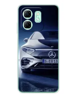 Чехол для Infinix Smart 9 с картинкой «Mercedes EQ — будущее»