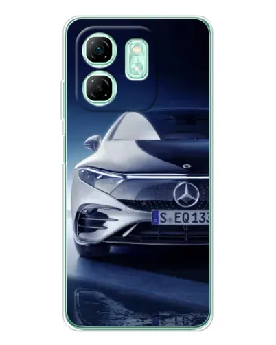 Чехол для Infinix Smart 9 с картинкой «Mercedes EQ — будущее» Чехол для Infinix Smart 9 с картинкой «Mercedes EQ — будущее»