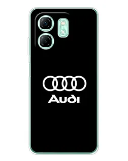 Чехол для Infinix Smart 9 с картинкой «Классическое лого Audi» Чехол для Infinix Smart 9 с картинкой «Классическое лого Audi»