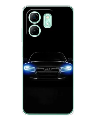 Чехол для Infinix Smart 9 с картинкой «Audi в неоне» Чехол для Infinix Smart 9 с картинкой «Audi в неоне»