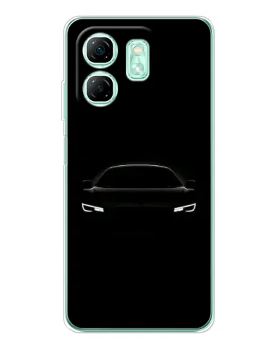 Чехол для Infinix Smart 9 с картинкой «Взгляд Audi в темноте» Чехол для Infinix Smart 9 с картинкой «Взгляд Audi в темноте»