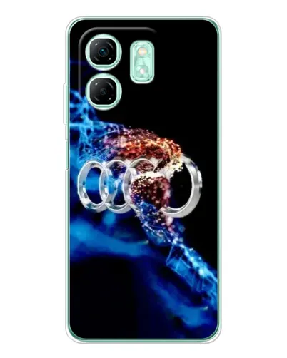 Чехол для Infinix Smart 9 с картинкой «Энергия лого Audi» Чехол для Infinix Smart 9 с картинкой «Энергия лого Audi»