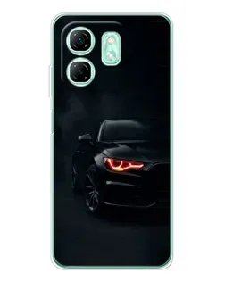 Чехол для Infinix Smart 9 с картинкой «Audi — хищный взгляд»