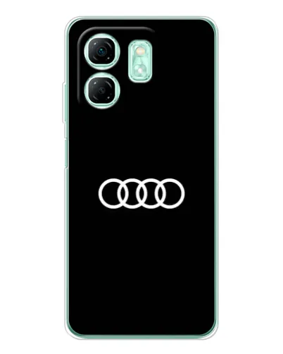 Чехол для Infinix Smart 9 с картинкой «Audi White Logo» Чехол для Infinix Smart 9 с картинкой «Audi White Logo»