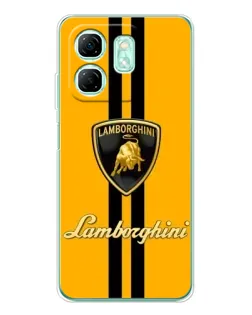 Чехол для Infinix Smart 9 с картинкой «Lamborghini Stripe желтый» Чехол для Infinix Smart 9 с картинкой «Lamborghini Stripe желтый»