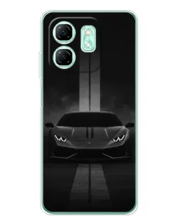 Чехол для Infinix Smart 9 с картинкой «Lamborghini симметрия дорог» Чехол для Infinix Smart 9 с картинкой «Lamborghini симметрия дорог»