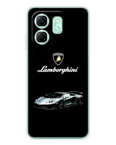 Чехол для Infinix Smart 9 с картинкой «Логотип Lamborghini классика»