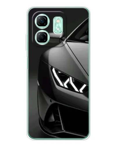 Чехол для Infinix Smart 9 с картинкой «Lamborghini фары детализация»
