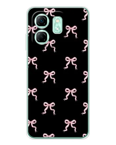 Чехол для Infinix Smart 9 с картинкой «Бант-цветок»