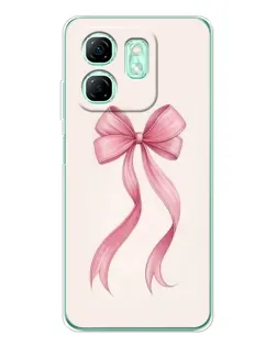 Чехол для Infinix Smart 9 с картинкой «Розовый бант»