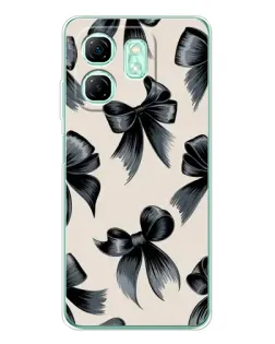 Чехол для Infinix Smart 9 с картинкой «Банты Coquette»