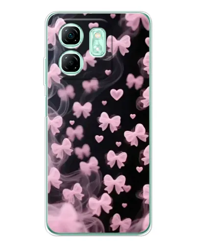 Чехол для Infinix Smart 9 с картинкой «Неоновое кружево»