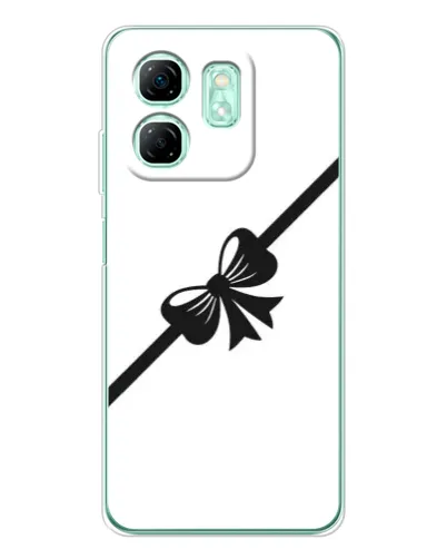 Чехол для Infinix Smart 9 с картинкой «Диагональный бант»
