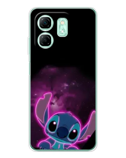 Чехол для Infinix Smart 9 с картинкой «Неоновый Stitch» Чехол для Infinix Smart 9 с картинкой «Неоновый Stitch»
