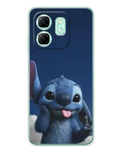 Чехол для Infinix Smart 9 с картинкой «Стич в облаках» Чехол для Infinix Smart 9 с картинкой «Стич в облаках»