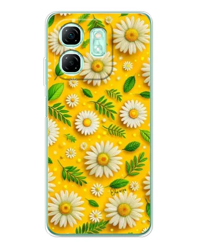 Чехол для Infinix Smart 9 с картинкой «Ромашковое солнце»