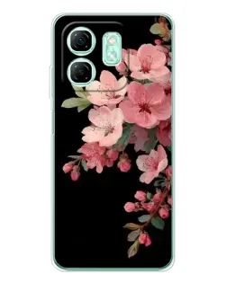 Чехол для Infinix Smart 9 с картинкой «Розовая ветка сакуры» Чехол для Infinix Smart 9 с картинкой «Розовая ветка сакуры»