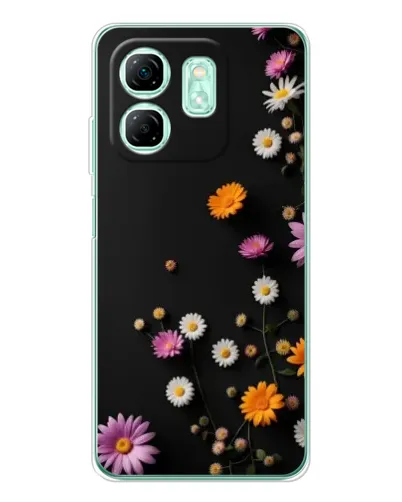 Чехол для Infinix Smart 9 с картинкой «Цветочная композиция»