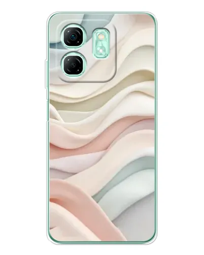 Чехол для Infinix Smart 9 с картинкой «Пастельные нежные волны» Чехол для Infinix Smart 9 с картинкой «Пастельные нежные волны»