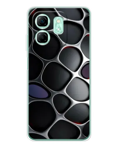 Чехол для Infinix Smart 9 с картинкой «Объемная темная решетка» Чехол для Infinix Smart 9 с картинкой «Объемная темная решетка»
