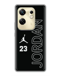Чохол для Infinix Zero 30 з картинкою «Jordan Vertical»