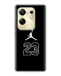 Чохол для Infinix Zero 30 з картинкою «Jordan Flight 23»