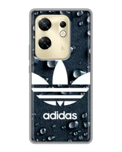 Чохол для Infinix Zero 30 з картинкою «Adidas Trefoil Blue»