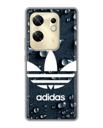 Чехол для Infinix Zero 30 с картинкой «Adidas Trefoil Blue» Чехол для Infinix Zero 30 с картинкой «Adidas Trefoil Blue»