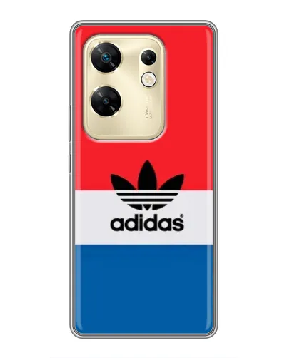 Чехол для Infinix Zero 30 с картинкой «Ретро блоки Adidas» Чехол для Infinix Zero 30 с картинкой «Ретро блоки Adidas»
