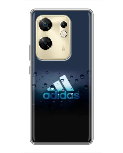 Чехол для Infinix Zero 30 с картинкой «Adidas Water Drops» Чехол для Infinix Zero 30 с картинкой «Adidas Water Drops»