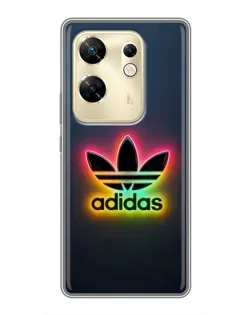 Чохол для Infinix Zero 30 з картинкою «Неоновий Adidas»