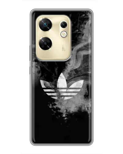 Чехол для Infinix Zero 30 с картинкой «Абстрактный дым Adidas» Чехол для Infinix Zero 30 с картинкой «Абстрактный дым Adidas»