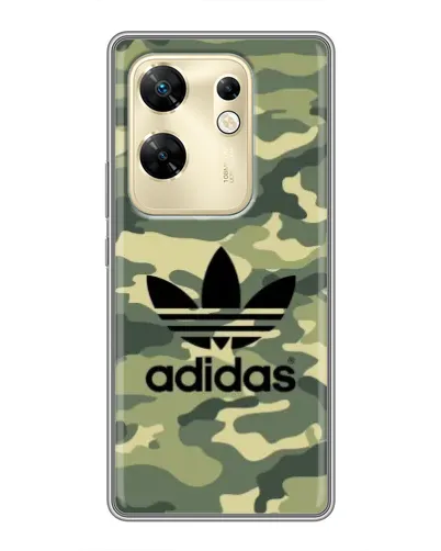 Чехол для Infinix Zero 30 с картинкой «Милитари стиль Adidas» Чехол для Infinix Zero 30 с картинкой «Милитари стиль Adidas»