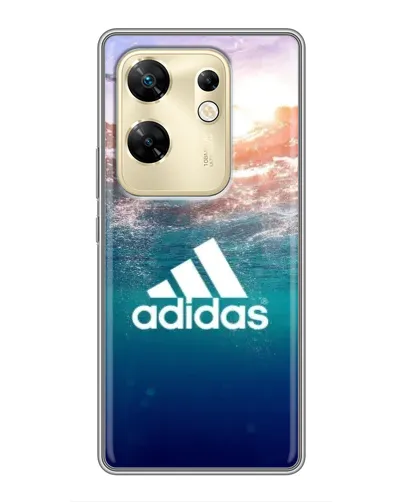 Чехол для Infinix Zero 30 с картинкой «Океанская глубина адидас» Чехол для Infinix Zero 30 с картинкой «Океанская глубина адидас»