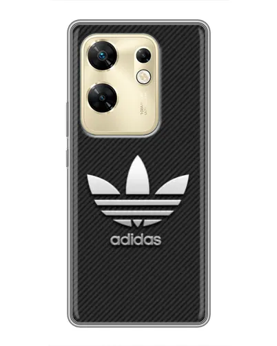 Чехол для Infinix Zero 30 с картинкой «Adidas Карбоновая текстура» Чехол для Infinix Zero 30 с картинкой «Adidas Карбоновая текстура»