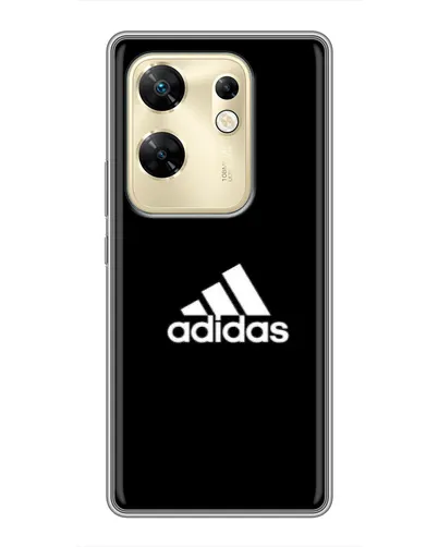 Чехол для Infinix Zero 30 с картинкой «Черная классика Adidas» Чехол для Infinix Zero 30 с картинкой «Черная классика Adidas»