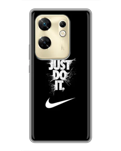 Чехол для Infinix Zero 30 с картинкой «Текстовый принт Nike» Чехол для Infinix Zero 30 с картинкой «Текстовый принт Nike»